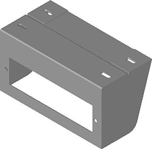 Radio Design Labs RUBR1 Mounting Bracket for RACKUP Series Pro AV