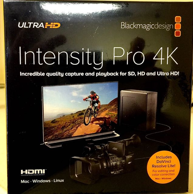 BLACKMAGIC DESIGN INTENSITY PRO 4K 【公式通販】