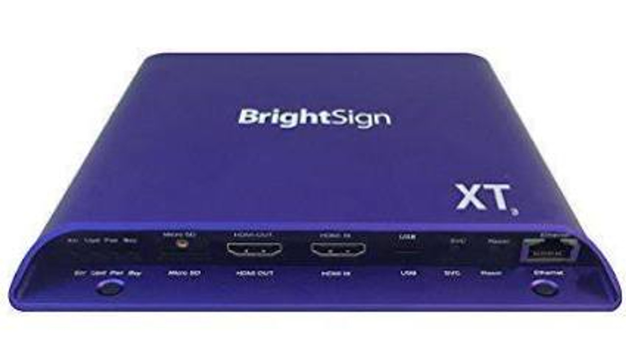 Brightsign XT1144 H.265, True 4K, dual video decode, enterprise