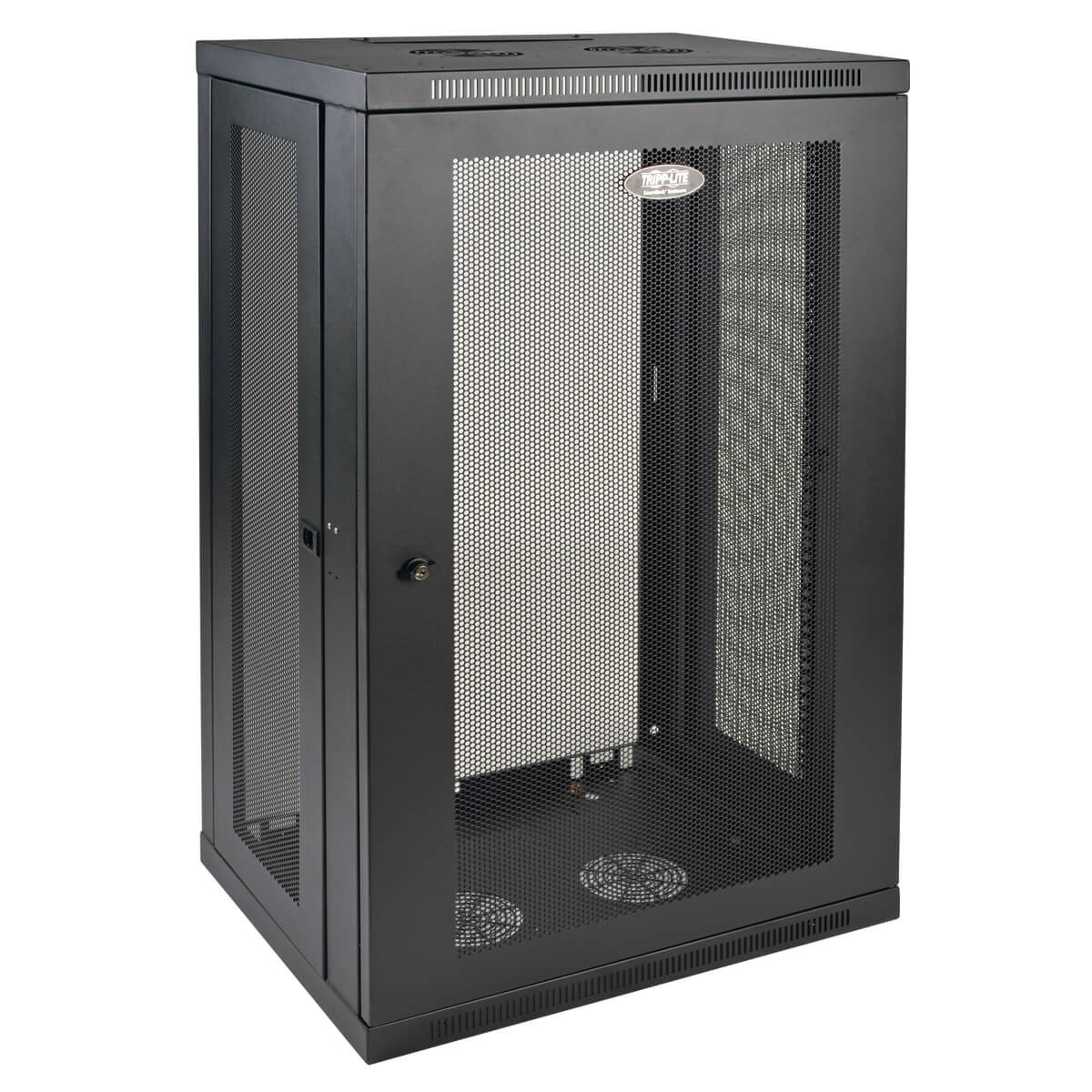 Tripp Lite SRW21U 21U Wall Mount Rack Enclosure Cabinet w/ Door and ...