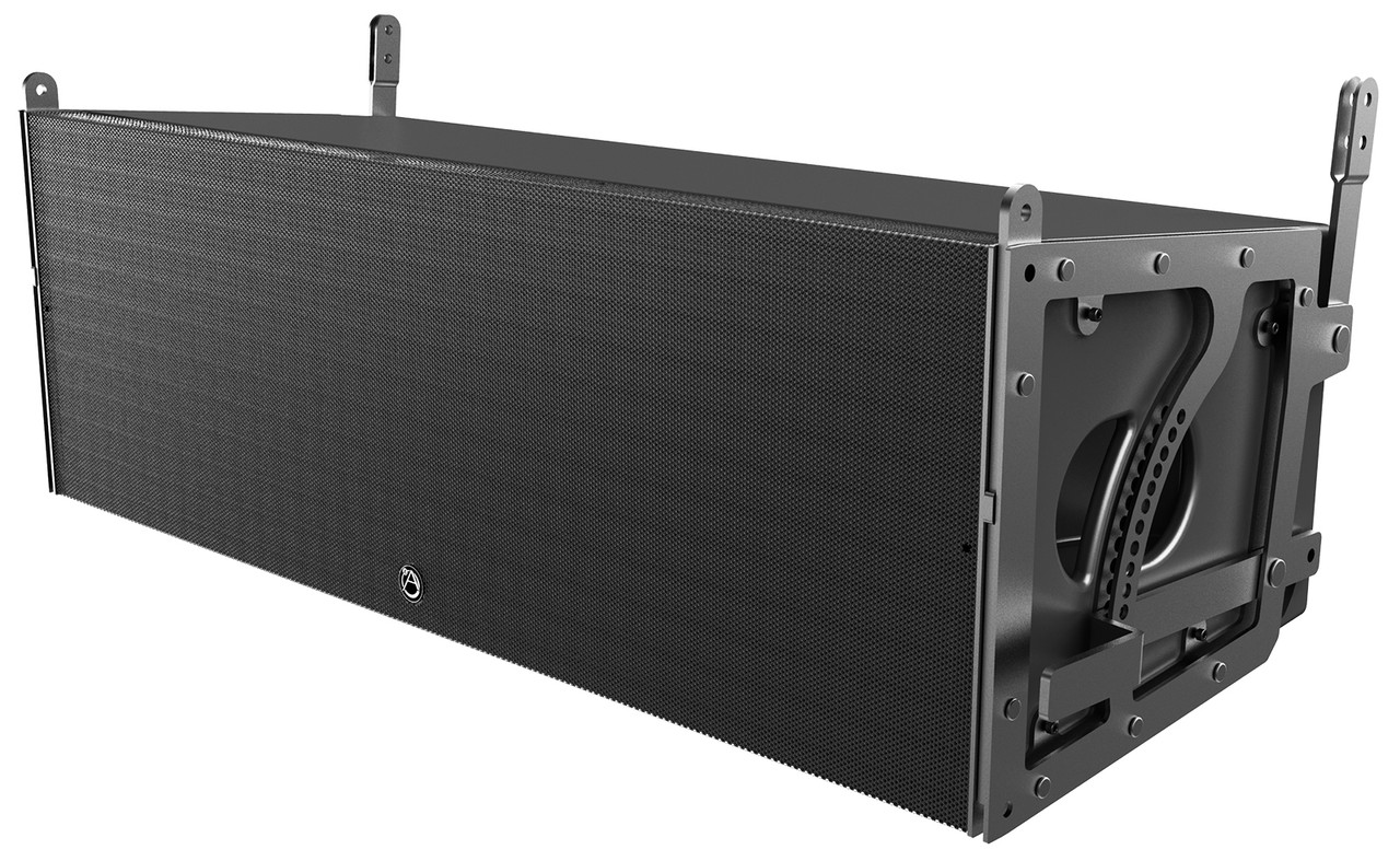 Atlas AL123A-B Dual 12 inch 3-Way Powered Large Format Line Array ...