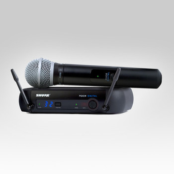 Shure PGXD24/BETA58-X8 Digital Wireless System with Beta 58A