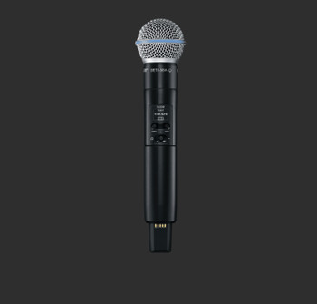 Shure SLXD24D/B58-H55 Dual-Channel Wireless Handheld Microphone