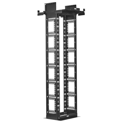 Tripp Lite SR2POSTDP12HD SmartRack 45U Heavy-Duty 2-Post Open Frame Rack, 12-Inch Deep