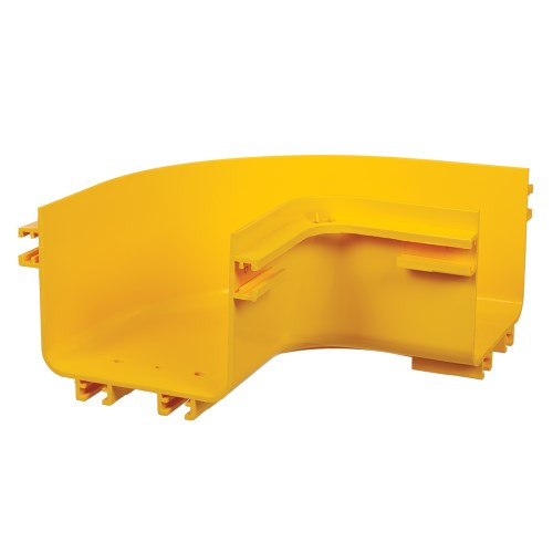 Tripp Lite SRFC5ELBOW Toolless Horizontal 90-Degree Elbow for Fiber Routing System, 120 mm (5 ")