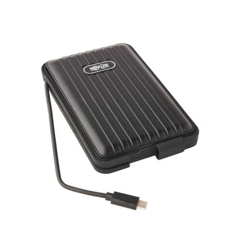 Tripp Lite U457-025-G2-WPB USB-C to SATA SSD/HDD Enclosure Adapter - USB 3.1 Gen 2 (10 Gbps)