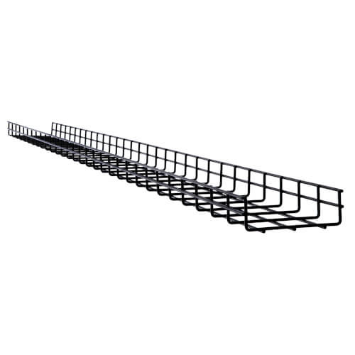 Tripp Lite SRWB6210STR10 Wire Mesh Cable Tray - 150 x 50 x 3000 mm (6 " x 2 " x 10 ft.), 10 Pack