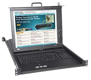 NTI RACKMUX-VS17-T-8USBHD 17 inch VGA SUN USB KVM Drawer with 8-Port High Density Switch