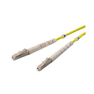 NTI fiber-d-lclc-9-1m Duplex 9 Micron Singlemode LC to LC Fiber Cable, 1m