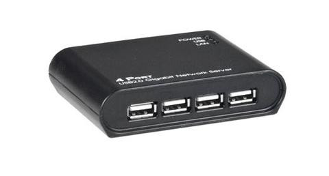 NTI usb-ip-4lc Low-Cost USB Over IP Extender