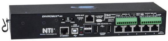 NTI e-5d-indlt Industrial Medium Enterprise Environment Monitoring System for Low/High Temperature Environments