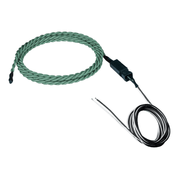 NTI e-cds1-10 Chemical Detection Sensor, Rope-Style, 1 ft chemical sensor cable, 10 ft 2-wire cable