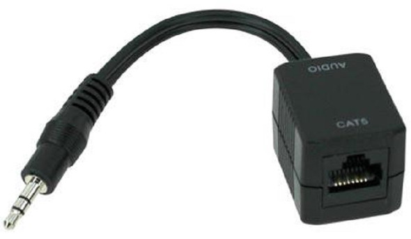 NTI st-c5sa-lc 3.5mm Stereo Audio Extender via CAT5 up to 300 Feet