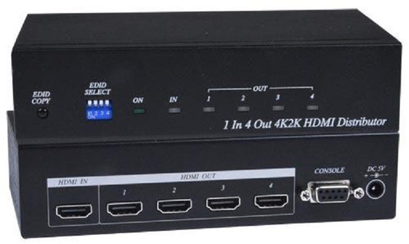 NTI vopex-4k18gb-4 4K 18Gbps HDMI Video Splitter: 4-Port