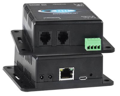 NTI e-1w-d Environment Monitoring System with 1-Wire Sensor Interface. DIN Mounted. One power supply included