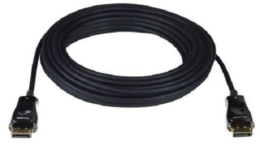 NTI dp8k-fo-20m-mmlc Low-Cost 8K 32.4Gbps DisplayPort 1.4 Active Optical Cable, 20 meters