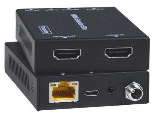 NTI st-c64k18gb-197 4K 18Gbps HDMI Extender via One CAT6/6a/7: Extend up to 197 feet