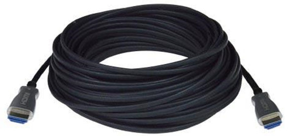 NTI hd4k18gb-fo-30m-mmlc Low-Cost 4K 18Gbps HDMI Active Optical Cable - RoHS Compliant, 30 meters