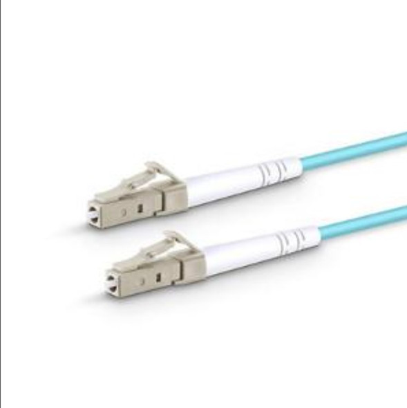 NTI FIBER-S-LCLC-50G-50M-PLNM Simplex 50-micron OM3 Multimode LC to LC Plenum Fiber Optic Cable