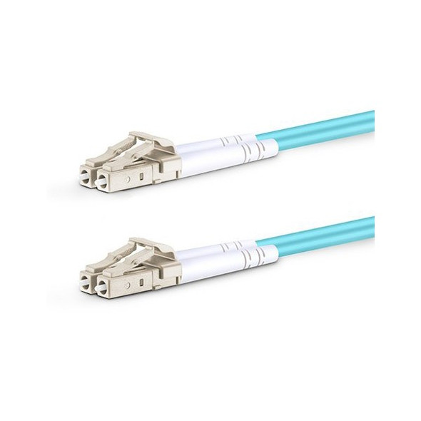 NTI fiber-d-lclc-50g-50m 10 Gigabit Duplex LC Multimode Fiber Optic Cable, 50-Micron, 50 meters