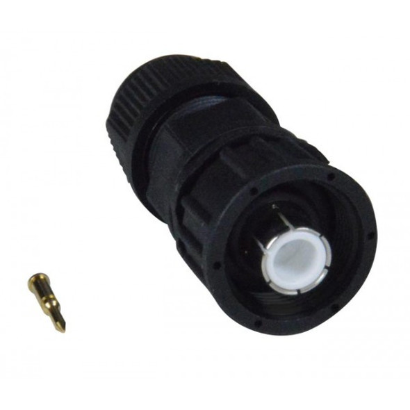 NTI bnc-wtp-8mmcb-crp Waterproof BNC Male Crimp Connector