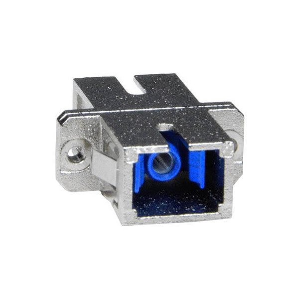 NTI fiber-cplrm-s-scsc SC-SC Simplex Singlemode Fiber Optic Coupler, Metal