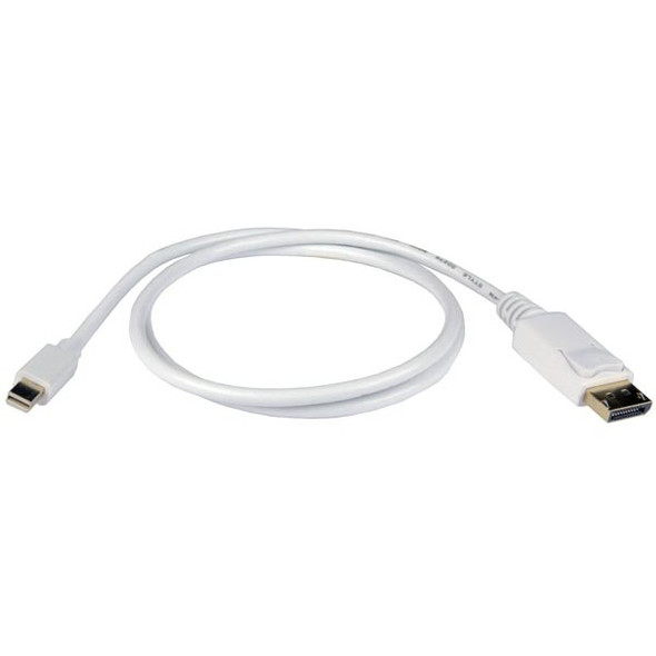 NTI dpm-dp-6-mm Mini DisplayPort to DisplayPort Adapter Cable, Male to Male, 4K, 6 feet