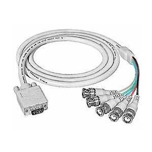 NTI VINT-5B-6 SVGA to HD 5 BNC Cable Adapter 6ft