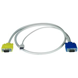 NTI HDUSBVEXT-6-MM VGA to VGA + USB Cable, Male to Male, 6 feet
