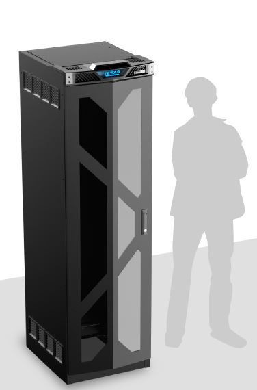 Atlas TT40-25P Texas Tough 40RU 25inch Deep Rack with Acrylic Door