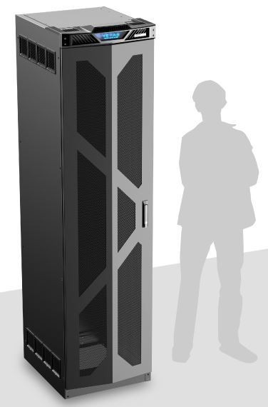 Atlas TT45-25V Texas Tough 45RU 25inch Deep Rack with Perforated Door