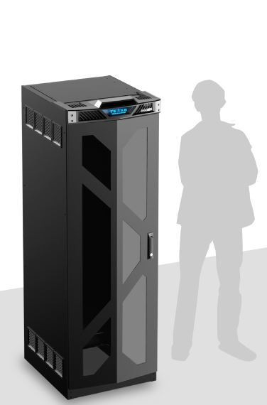 Atlas TT35-25P Texas Tough 35RU 25inch Deep Rack with Acrylic Door