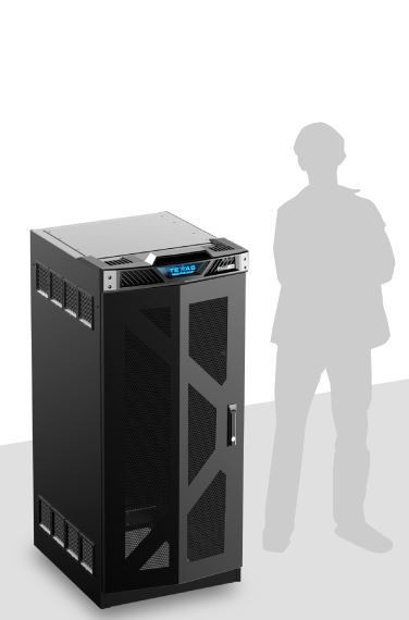 Atlas TT25-25V Texas Tough 25RU 25inch Deep Rack with Perforated Door