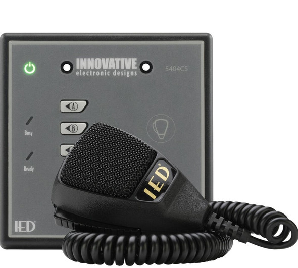 Atlas IED5404CS-H Globalcom 5400 Series 4 Button Programmable Digital Microphone Station