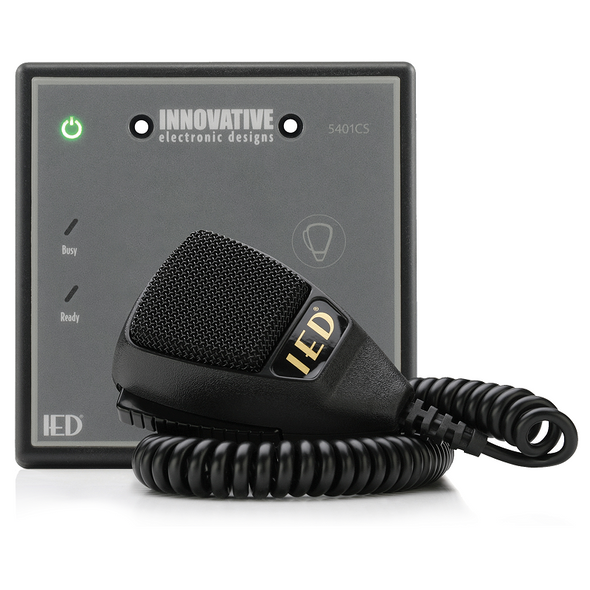 Atlas IED5401CS-H Globalcom 5400 Series PTT Only Programmable Digital Microphone Station