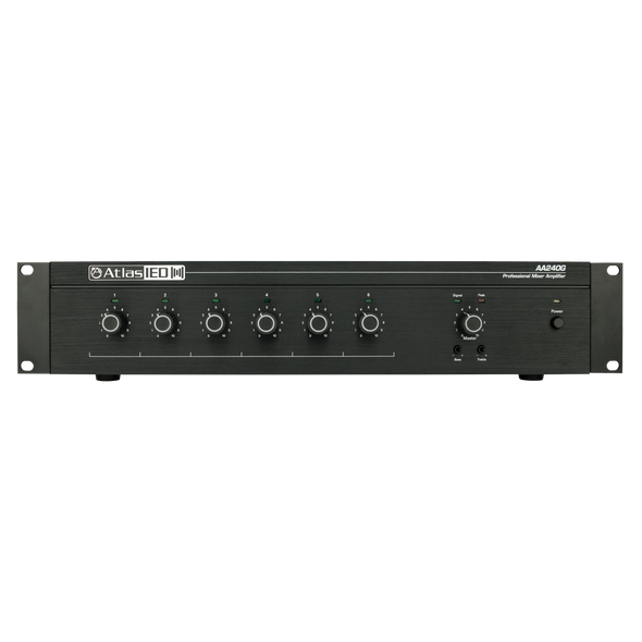 Atlas AA240G 6-Input, 240-Watt Mixer Amplifier
