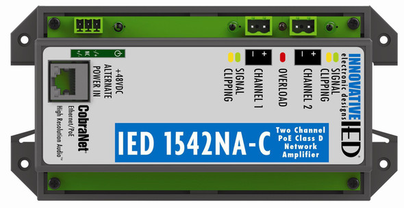 Atlas IED1542NA-C PoE Amplifier with CobraNet Network Audio