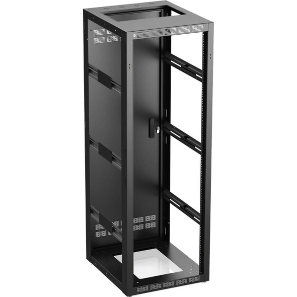 Atlas 535-25-MPRD 19inch Wide Opening Stand Alone/Gangable Floor Rack Cabinet