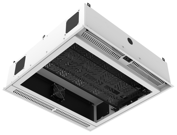 Atlas CR222 2ft x 2ft Ceiling-Mount Rack with 2RU, Standard-Width