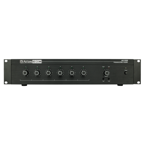 Atlas AA120G 6-Input, 120-Watt Mixer Amplifier