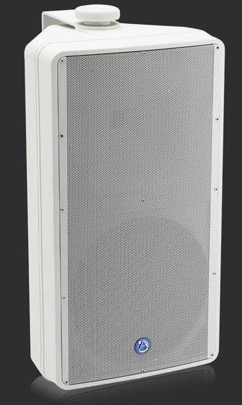 Atlas SM82TUC-WH 8inch 2-Way All Weather Speaker with 60-Watt 70V/100V Transformer in White (UL Certified)