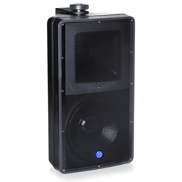 Atlas SM82TEN-B 8 2-Way All Weather Speaker with 60-Watt 70V/100V Transformer in Black