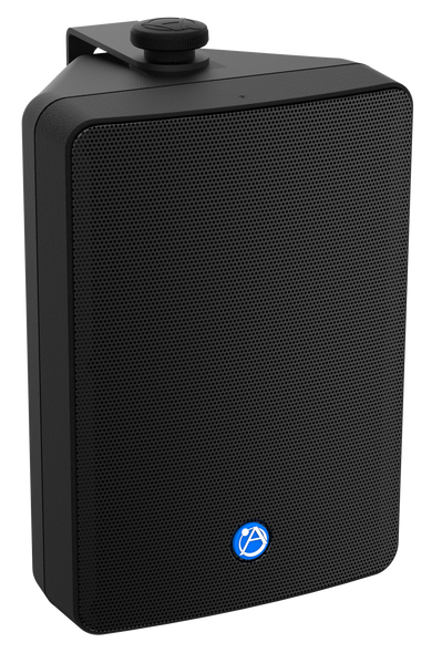 Atlas SM63TEN-B 6.5inch 2-Way All Weather Speaker with 32-Watt 70V/100V Transformer in Black
