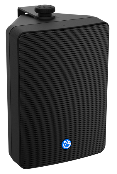 Atlas SM63TEN-B 6.5inch 2-Way All Weather Speaker with 32-Watt 70V/100V Transformer in Black