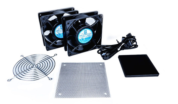 Atlas TT-FK4-2 Texas Tough Fan Kit for 25 Deep Racks