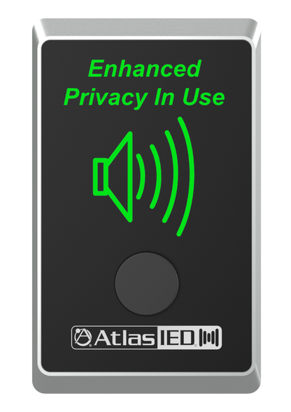 Atlas Z-SIGN Wireless Enhanced Sound Masking Activation Sign for Z2-B and Z4-B