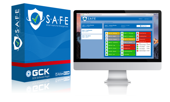 Atlas SAFEDESKTOP Computer Pop Up Emergency / Instant Messaging Client per computer