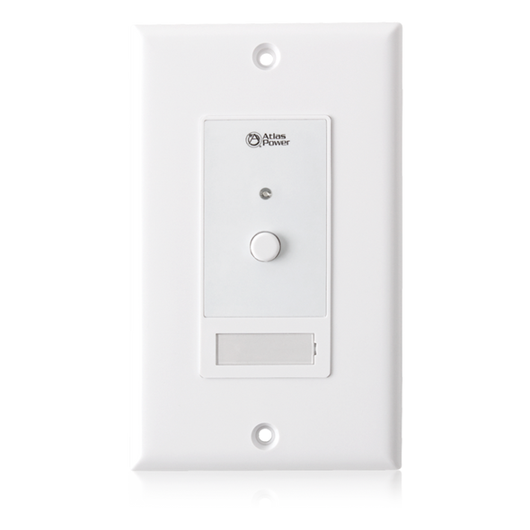 Atlas WPD-SWCC Wall Plate Push Button Switch, Hard Contact Closure