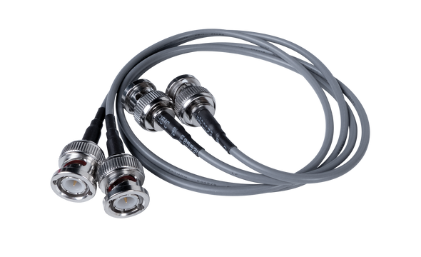 Atlas MWBNC18 18inch Male To Male BNC Cable (Pair)