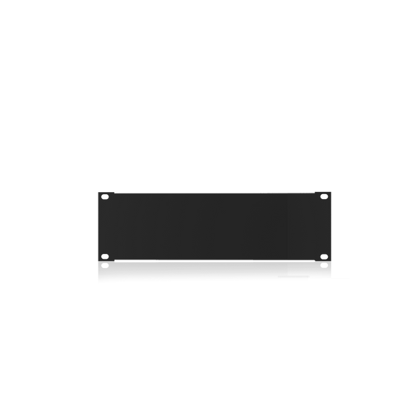 Atlas SPR2-HR 9.75 inch Blank 2 RU Recessed Half Width Rack Panel